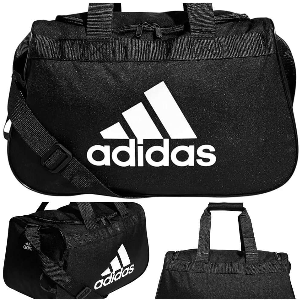 adidas Unisex Diablo Small Duffel Sports Duffle Gym Bags for Men or Women